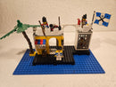 ( AH 2 ) Lego 6267 Lagoon Lock-Up Piraten Insel mit BA 100% KOMPLETT Blauröcke