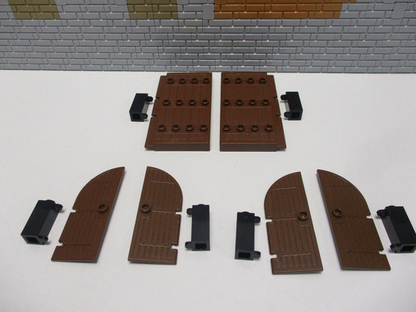 (B4/19) Lego Tore mit Scharnier Fantasy Era Knight Kingdom Ritterburg Eisenbahn