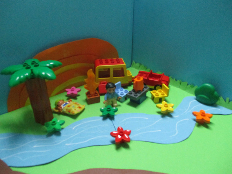 lego duplo camping GB23 / 7 ) LEGO Duplo Camping / Wohnwagen Set 2630