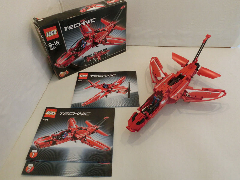 ( AH 9 ) Lego Technic 9394 Jet Plane Flugzeug  Mit OVP & BA 100% Komplett