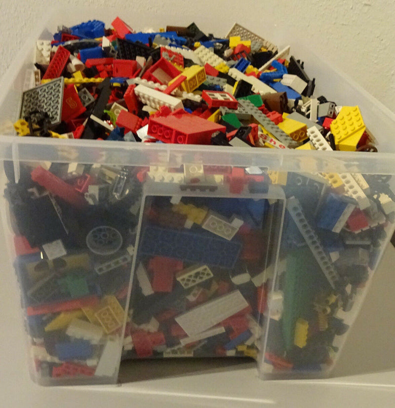 1 Kg  LEGO KILOWARE STEINE PLATTEN RÃ„DER SONDERSTEINE GEMISCHT GEBRAUCHT KILO .