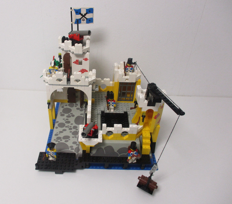 ( AH 2 ) Lego Piraten 6276 Eldorado Fortress mit BA