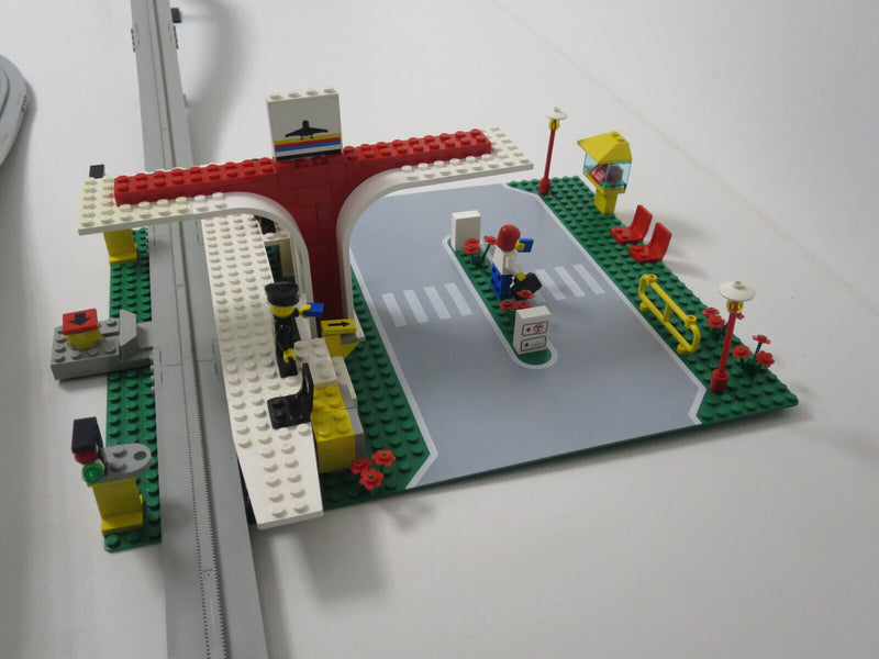 LEGO 6399 AIRPORT SHUTTLE MONORAIL MIT OVP & BA 100% KOMPLETT