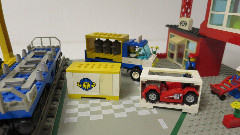 ( AH 8 ) Lego 4555 Verladestation mit OVP & BA Metroliner Eisenbahn 9V