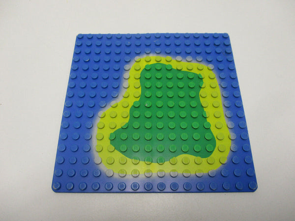 ( A17 / 1 ) Lego 1x Platte 3865 Insel 16x16 Piraten 6260 6265