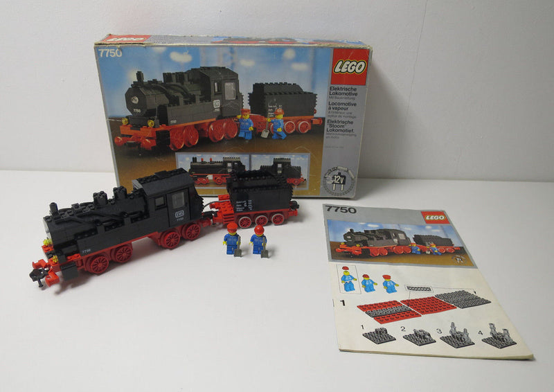 ( AH 7 ) Lego 7750 Dampflok 12v gebraucht Eisenbahn mit OVP & BA Komplett