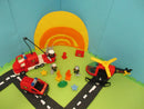 (RB10/1) LEGO Duplo Feuerwehr LÃ¶schfahrzeug  Hubschrauber Auto