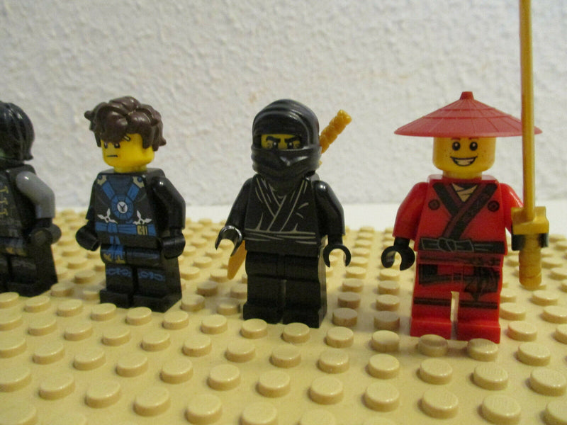 (D2-4/38) Lego Ninjago 6 Figuren  Sammlung Konvolut