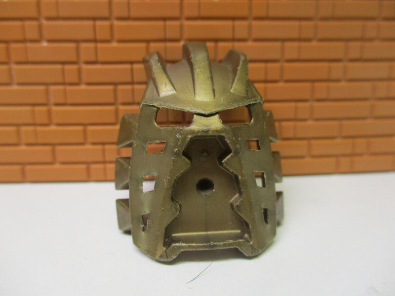 ( B10 / 3 ) Lego Bionicle Kanohi Avohkii Maske Flat dark Gold 44814