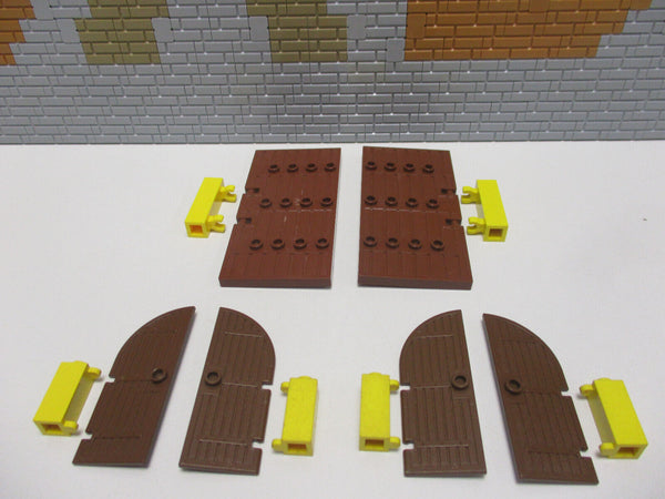 (B5/22) Lego Tore mit Scharnier Fantasy Era Knight Kingdom Ritterburg Eisenbahn
