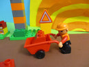 ( GB3 / 4 )  LEGO Duplo Baustellen SET Bagger / Radlader Figuren Zubehör