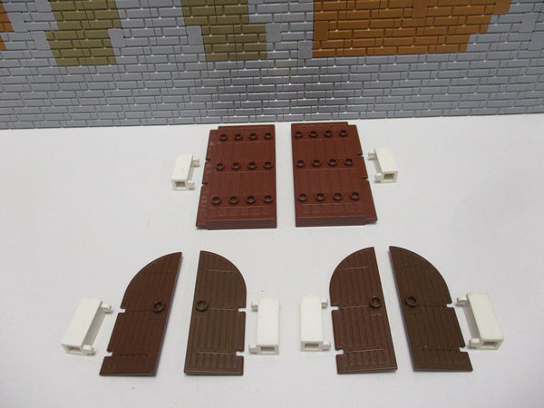 (B4/22) Lego Tore mit Scharnier Fantasy Era Knight Kingdom Ritterburg Eisenbahn