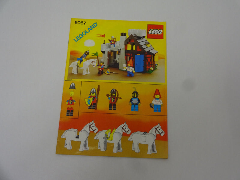 (AH 3)  Lego 6067 Guarded Inn Bewachtes Gasthaus Ritterburg   BA 100% KOMPLETT