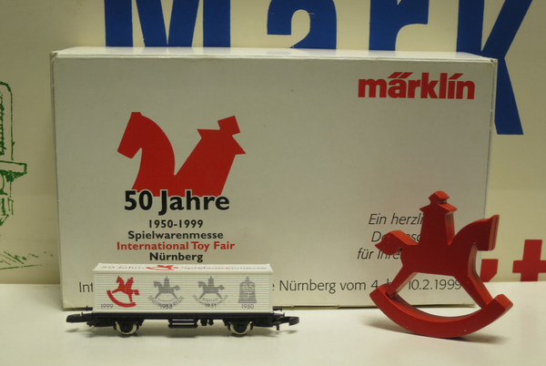 ( J15 ) Märklin Mini Club 50 Jahre Spielwarenmesse Nürnberg Spur Z  NEU OVP
