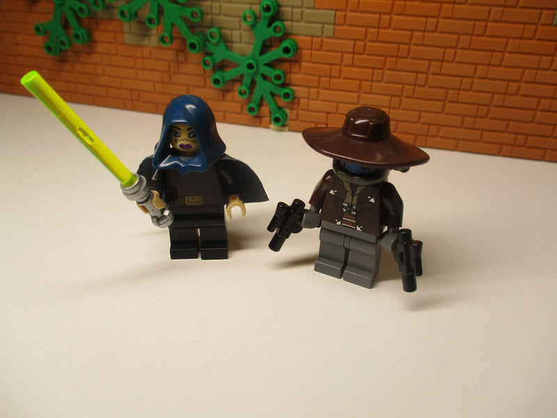 ( G5/6 ) Lego Star Wars 1x sw0285 Cad Bane & sw0379 Barriss Offee Minifigur 8098