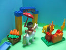 ( GB25 / 7 ) LEGO Duplo Zirkus Set Dompteurin Artistin Löwe Pferd