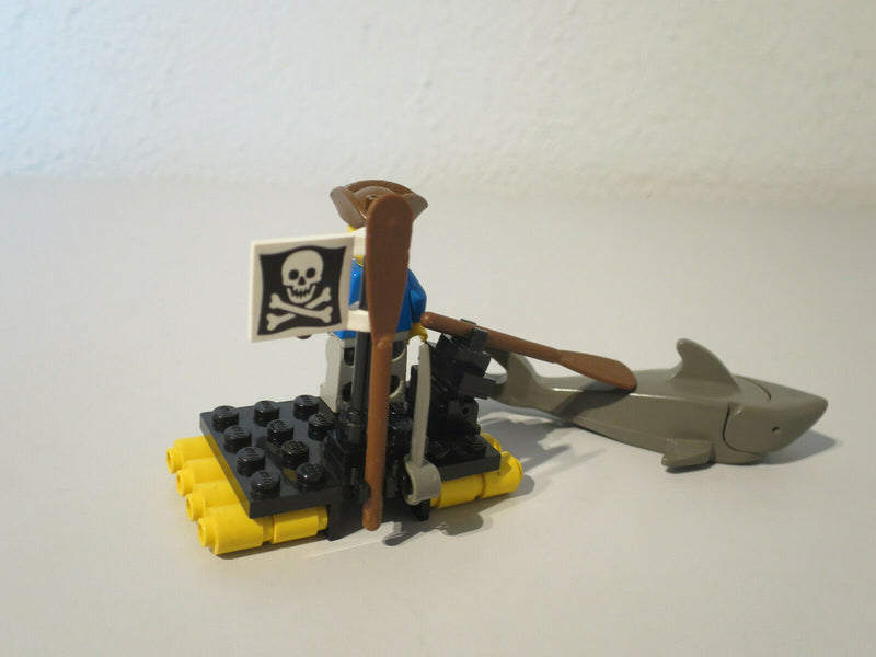 ( G7 ) LEGO 6234 Renegade's Raft Piraten MIT BA 100% KOMPLETT GEBRAUCHT