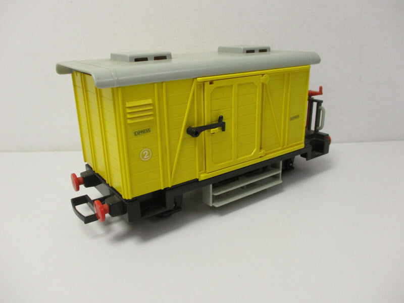 (RH) Playmobil 4102 Geschlossener Güterwagen Waggon Spur G LGB Eisenbahn Western