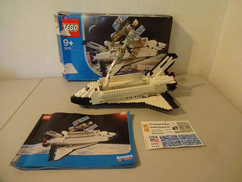 ( AH 2 ) Lego 7470 Space Shuttle Discovery  MIT OVP & BA 100% KOMPLETT gebraucht