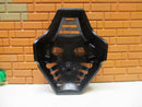 (B8 / 15) Lego Bionicle Kanohi 4x 32566 schwarz Blau Grün Hellblau Pakari masken