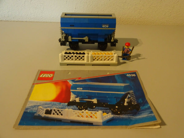 ( i9 ) Lego 4561 Blue Hopper Car Mit Bauanleitung Eisenbahn 9 Volt gebraucht