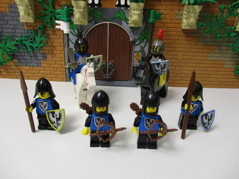 ( E10/1  ) LEGO Ritter Falkenritter aus 6073 Knights Castle Ritterburg