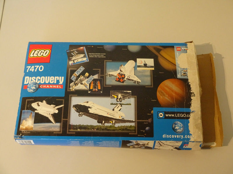 ( AH 2 ) Lego 7470 Space Shuttle Discovery  MIT OVP & BA 100% KOMPLETT gebraucht