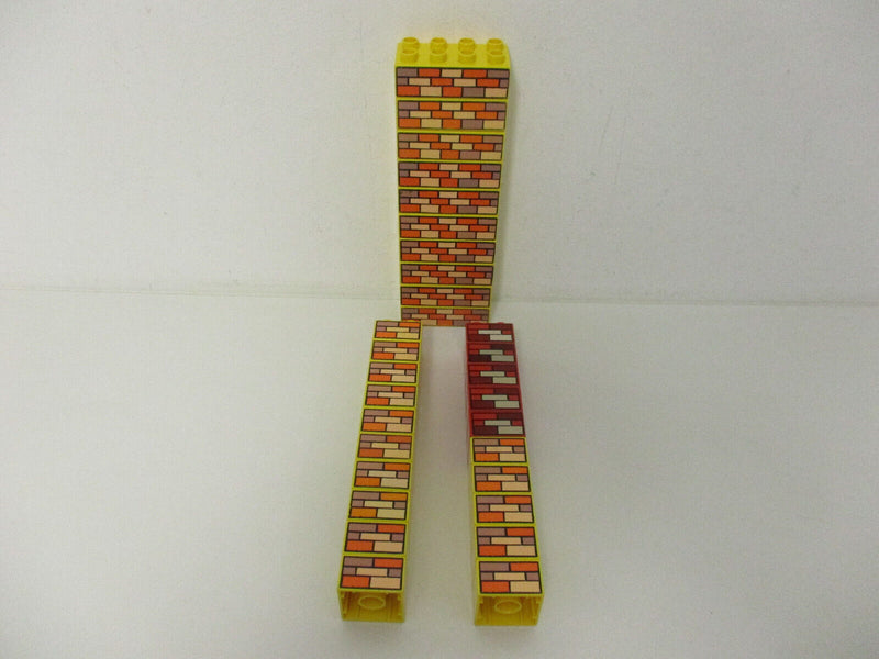 Lego Duplo 30x Bausteine Mauersteine Steine 10x 8er + 20x 4er Bob der Baumeister