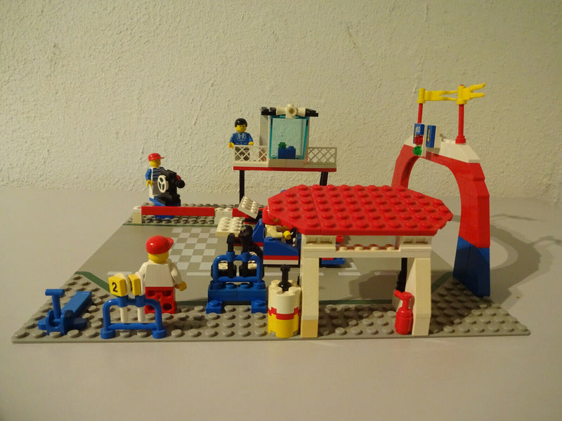 (AH 1 ) LEGO 6381 Motor Speedway Rennstrecke mit OVP & BA 100% KOMPLETT Legoland
