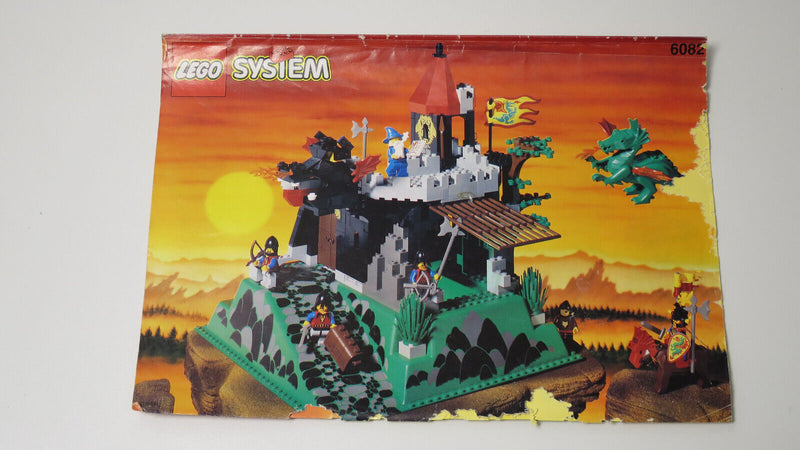 ( AH 5 ) LEGO 6082 Burg Drachenstein - Fire Breathing Fortress mit BA Komplett