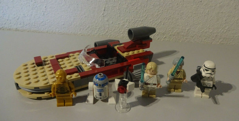 ( AH  8 ) Lego Star Wars 8092 Luke's Landspeeder Mit OVP & BA 100% Komplett