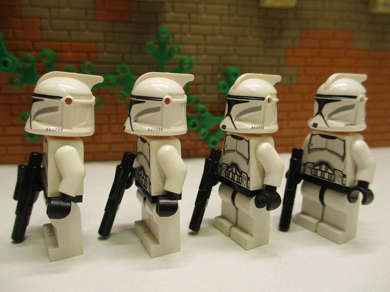 ( H2/12 ) Lego STAR WARS 4x sw0442 Clone Trooper Phase 1 aus 75007 75000 75015