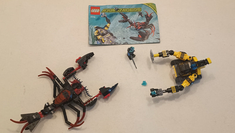 ( J10) Lego 6442 Sting Ray Explorer Unterwasserwelt 7772 Riesenhummer Aqua Rider