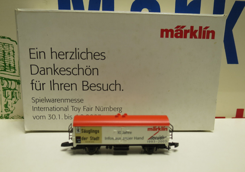 ( J15 ) Märklin Mini Club Spielwarenmesse Nürnberg 2003 Spur Z  NEU OVP