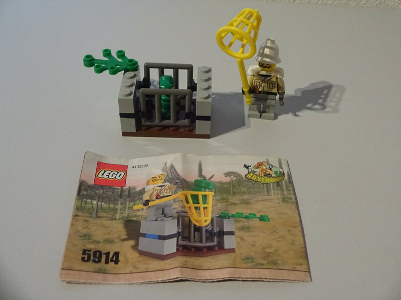 (G15) Lego 5912 5914 5921 Adventurers Dino Island alle mit BA 100% KOMPLETT