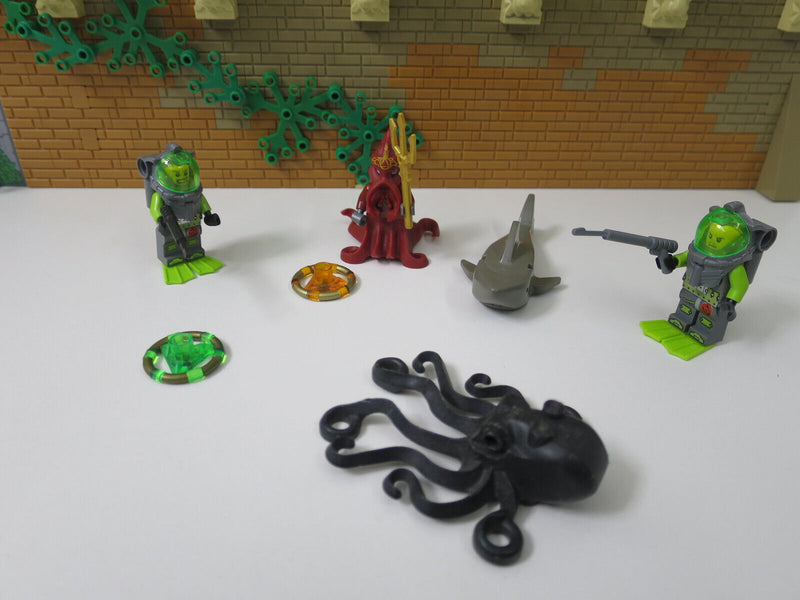 ( D10 / 8 - 1 ) Lego Atlantis Minifiguren   Squid Warrior