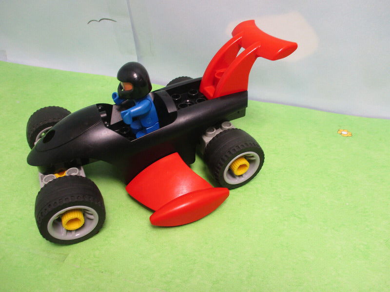 (R1/T2/6) LEGO Duplo Toolo Auto Rennauto F1 mit Figur