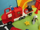 (RB10/1) LEGO Duplo Feuerwehr LÃ¶schfahrzeug  Hubschrauber Auto