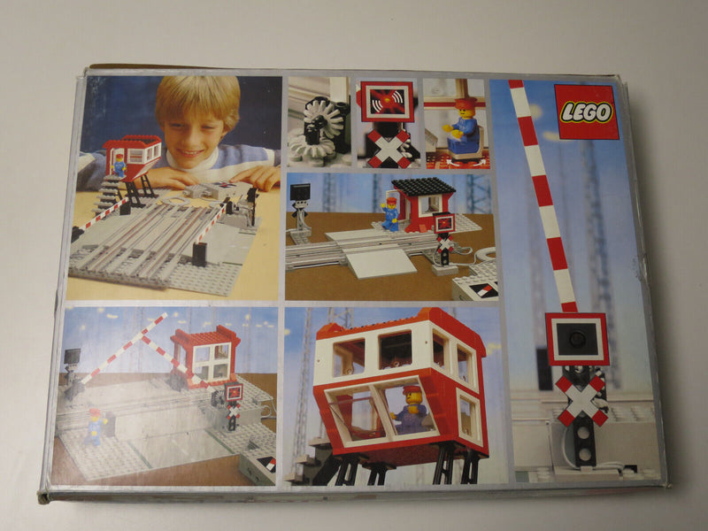 ( AH 7 ) Lego 7866 Elektrischer Bahnübergang 12V OVP & BA mit Inlay Komplett