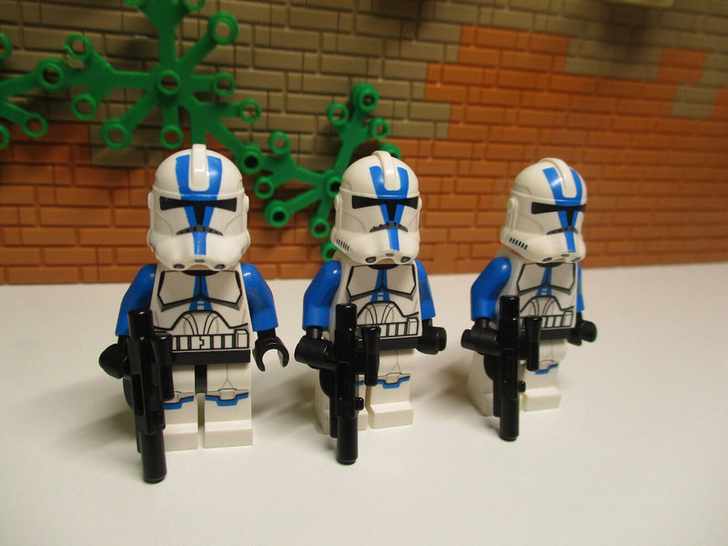 ( O6 / 14 ) LEGO STAR WARS 3x sw0445 501st Legion Clone Trooper Minifigur 75002