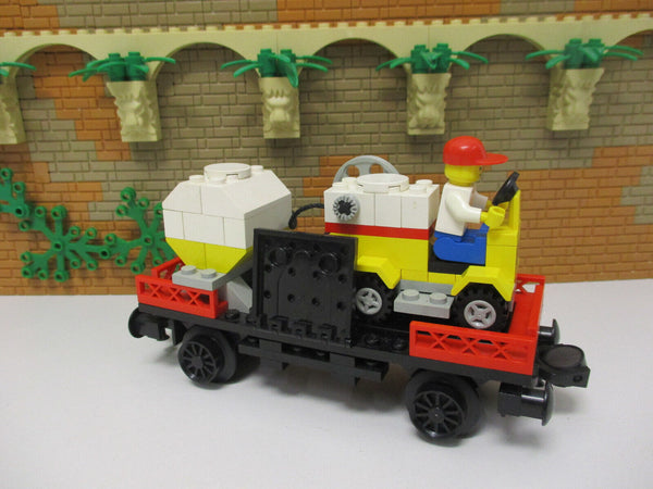 (B3/2 ) LEGO Eisenbahn 7735 Shell Waggon / Wagen 12V  7750 7760 7820 7740 9V RC