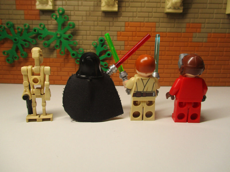 (G5/2) Lego Star Wars 1x Darth Maul Obi-Wan Kenobi Droide Naboo Pilot Minifigur