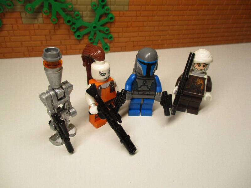 (G5/4) Lego Star Wars 1x Aurra Sing Mandalorianer Attentäterdroide Dengar