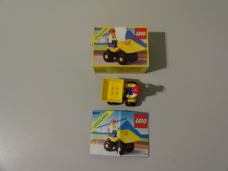 (B9) LEGO 6507 MIni Dumper mit OVP & BA 100% KOMPLETT Legoland