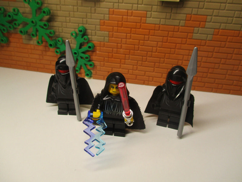 ( G5 / 1 ) Lego Star Wars 1x sw0041 Imperator Palpatine & 2x sw0604 Shadow Guard
