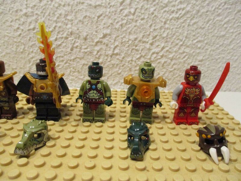 ( D2/7-5 ) LEGO Chima Figuren Set
