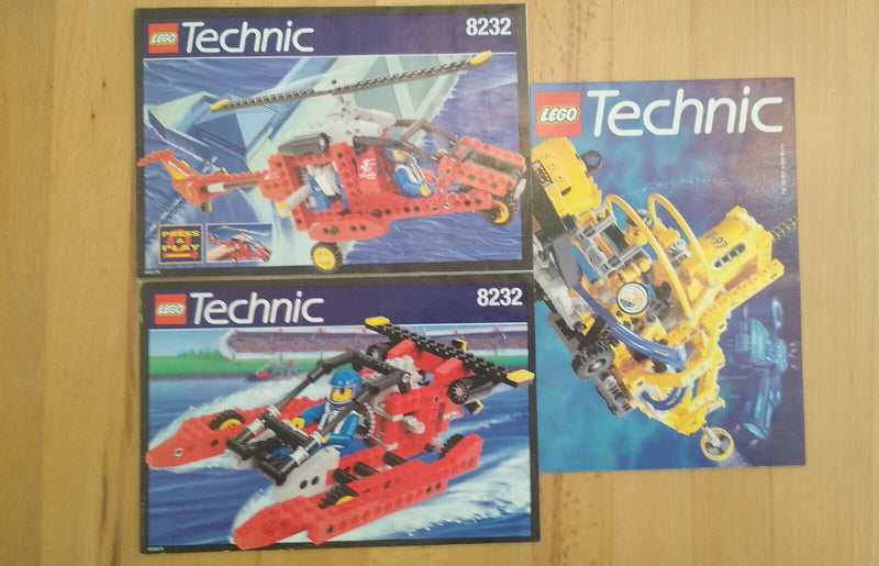 ( AH 9 ) Lego 8232 Technic Chopper Force mit OVP & BA GEBRAUCHT TECHNIK