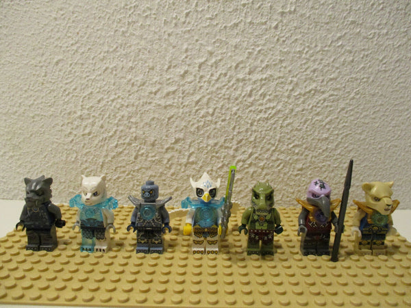 ( D2/7-3 ) LEGO Chima Figuren Set