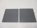 ( A17 / 5 ) Lego 2x Platte 3865 dünn grau 16x16 Piraten Ritter Star Wars