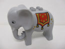 ( RB5 / 3 )  LEGO Duplo Zirkus  Elefant mit Wippe  Direktor